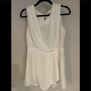 Foreign Exchange White Romper